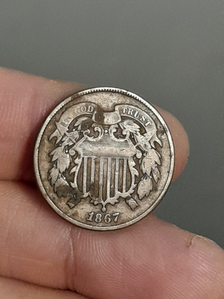 1867 Two Cent Piece