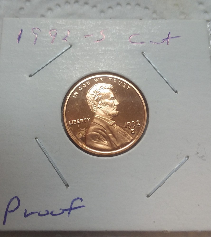1992-s Proof Cent
