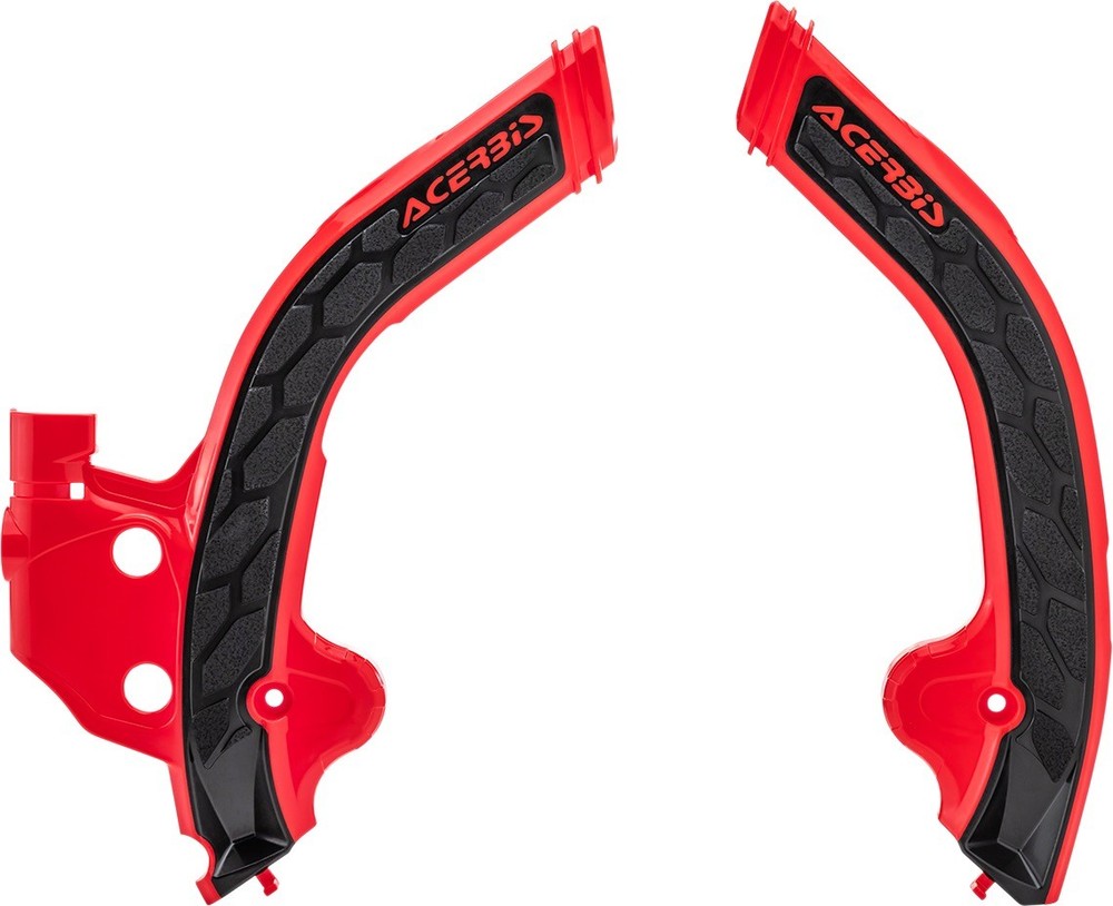 ACERBIS 2801941018 X-Grip Frame Guards - Red/Black - Beta