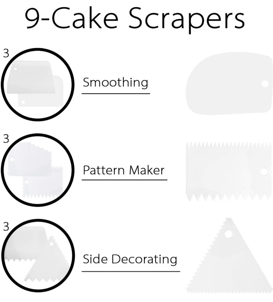 Cake Feast 20 Piece Cake/Cupcake Decorating Set, EUC