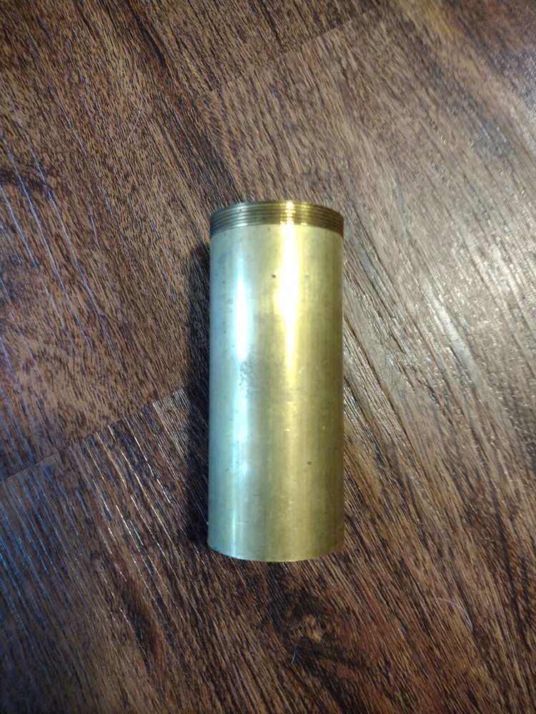 1.5" Brass Pipe Lot 4 Pieces