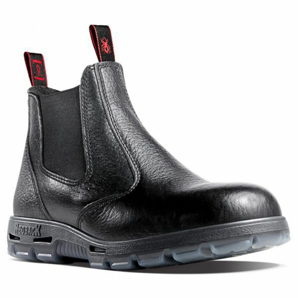 Redback Bobcat Safety Toe - Black USBBL - FREE POST- AUS MADE