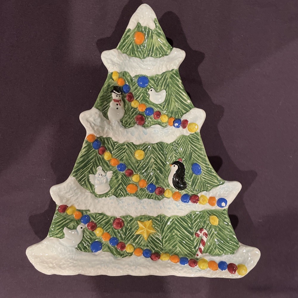 Christmas Tree Candy Dish dish Cooks Club