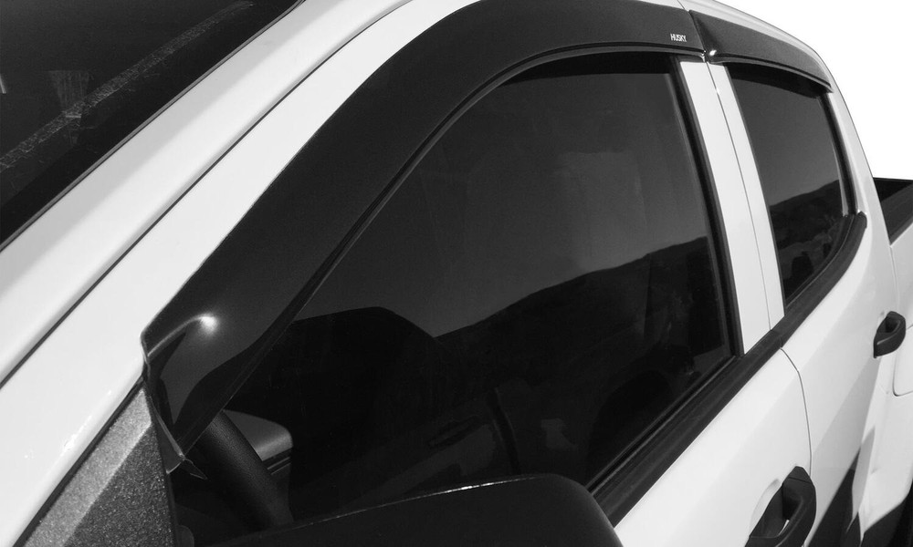 Husky Liners 2854103 Low Profile Ventvisor Deflector - Smoke, Outside Mount, 4PC