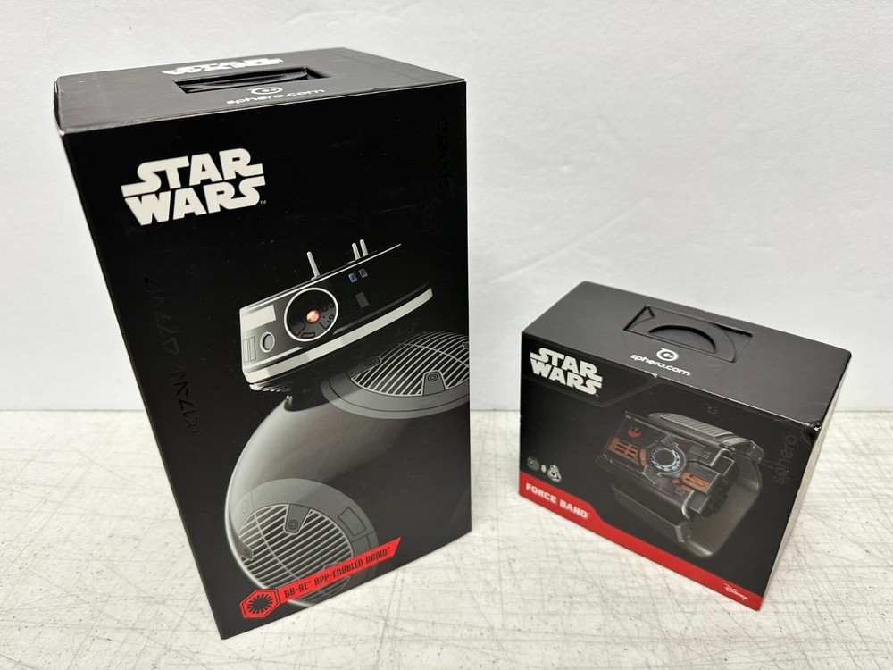 Sphero Star Wars BB-9E App-Enabled Droid + Force Band MIB w/Box