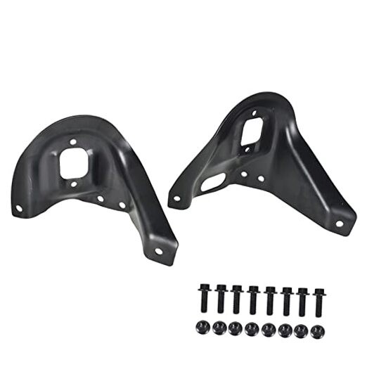 Pair Rear Upper Shock Mount Bracket Kit Driver and Passenger Side Replacement