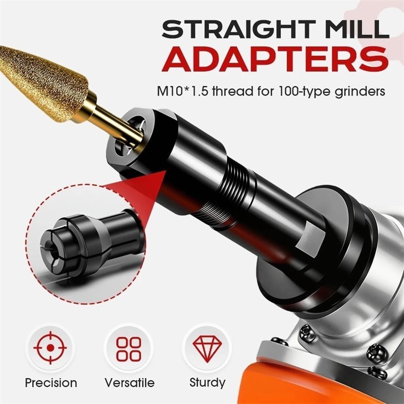 2X Angle Grinder Adapter Converter for Home DIY Projects Thread Cutting Cutting