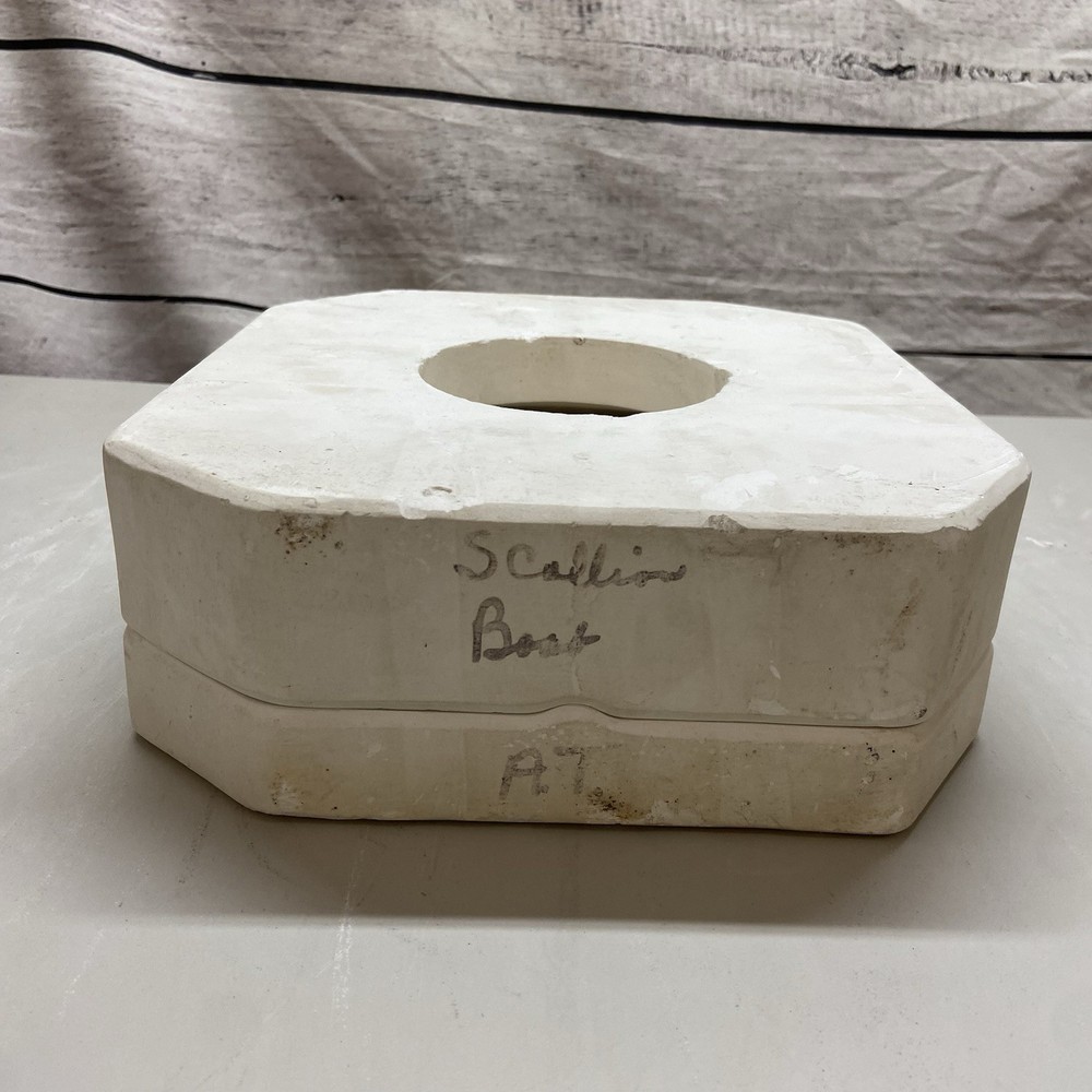 Ceramic Slip Casting Mold Boat Ashtray ￼ B&C 196