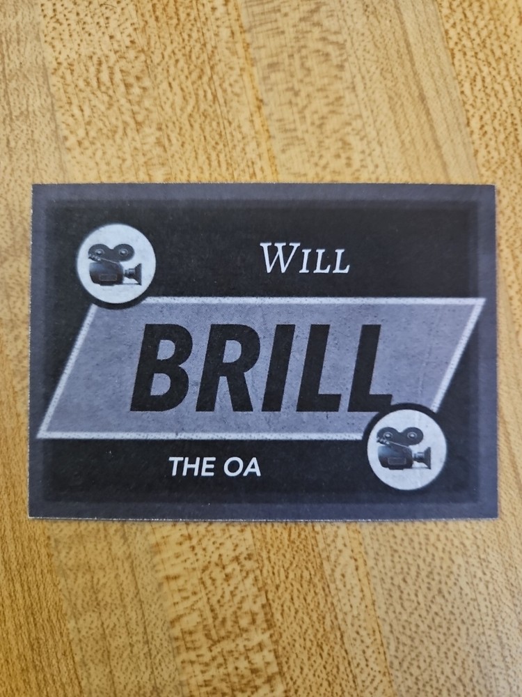 Will Brill Custom Signed Card - Played Scott Brown On The OA