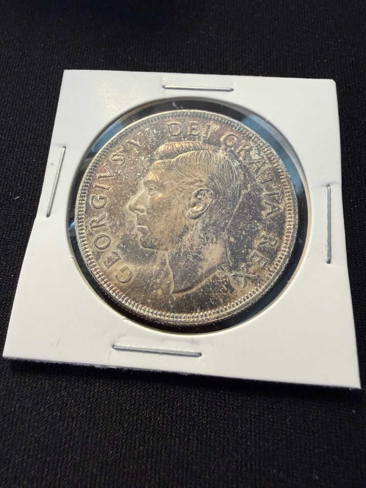 1949 Canadian Silver Dollar Coin