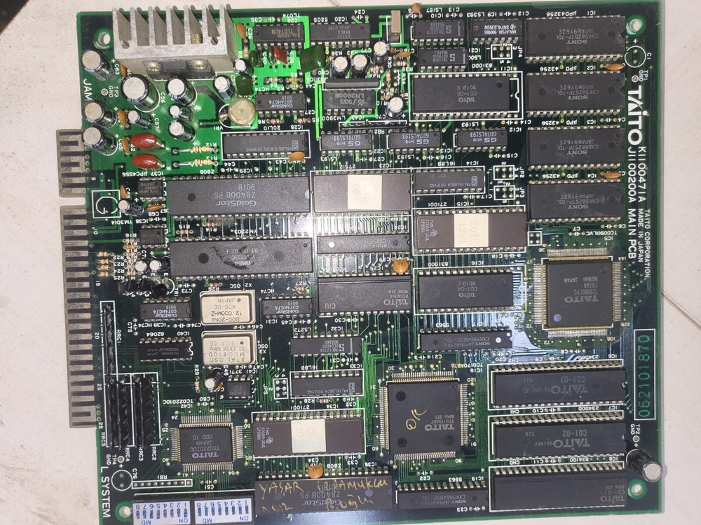 Champion Wrestler arcade game board pcb