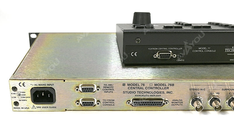Studio Technologies 76 Central Controller & 77 Control Console 5.1 Surround
