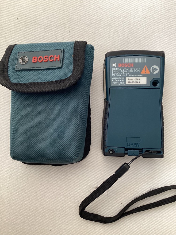 Bosch DLR165 Laser Rangefinder Multifunction Construction Measuring Tool DIY