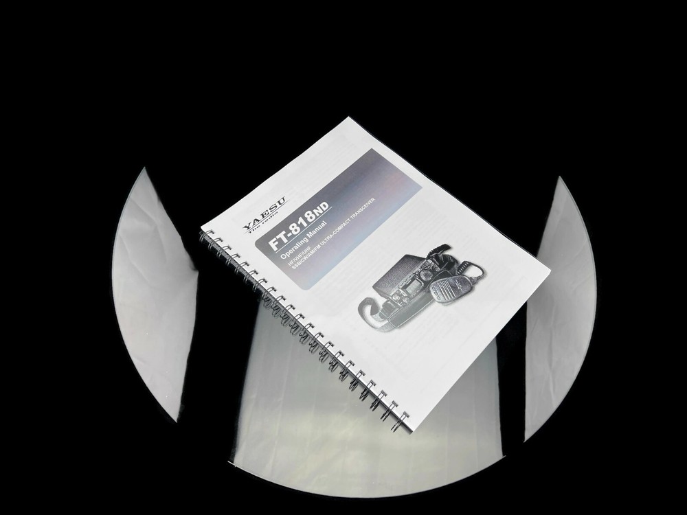 Yaesu FT-818ND Transceiver Instruction Manual Operating Guide Coil Bound