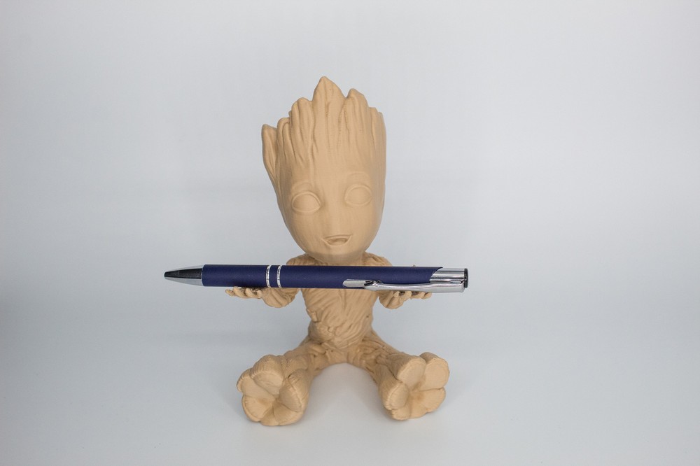 Baby Groot Pen, Pencil, Phone Holder