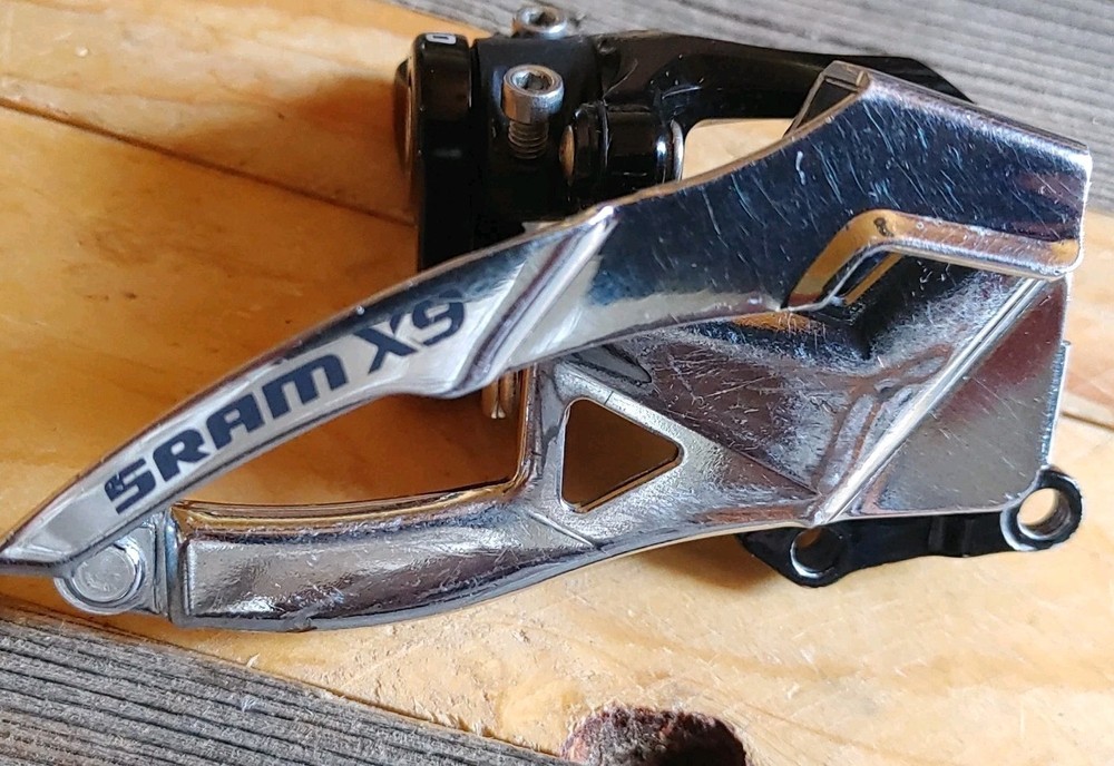 Sram X9 Front Derailleur Double 2x10 Speed Bottom Pull Low Direct Mount