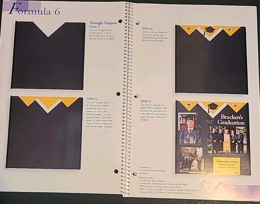 creative memories fast formula book