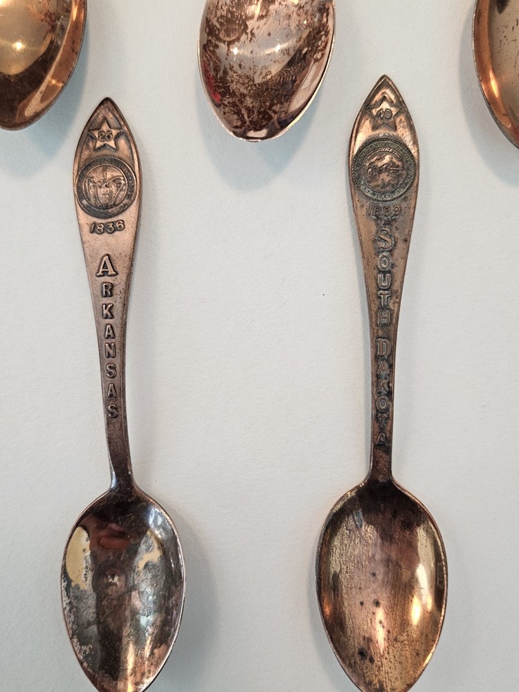 Vintage Bell Trading Post Solid Copper Souvenir Spoons 7 Available. YOUR CHOICE!