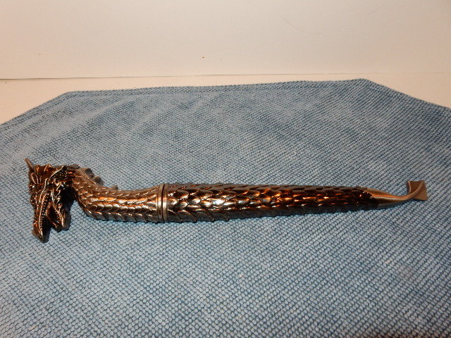 Dragon Head/Body Scabbard Dagger