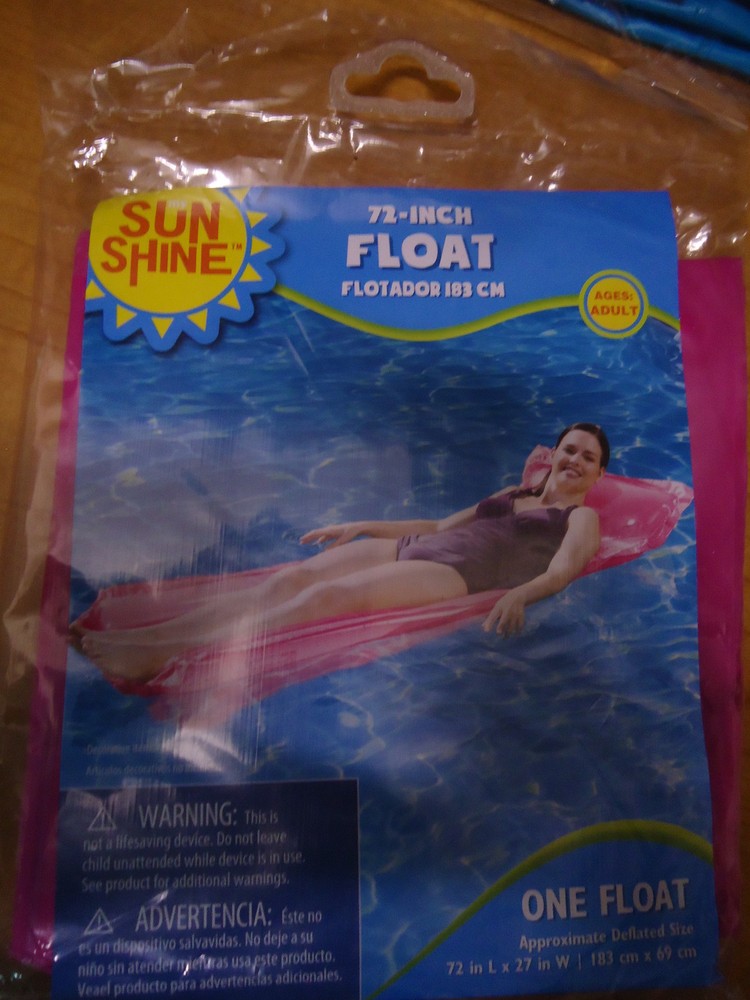72-INCH FLOAT FOR ADULTS  - PINK
