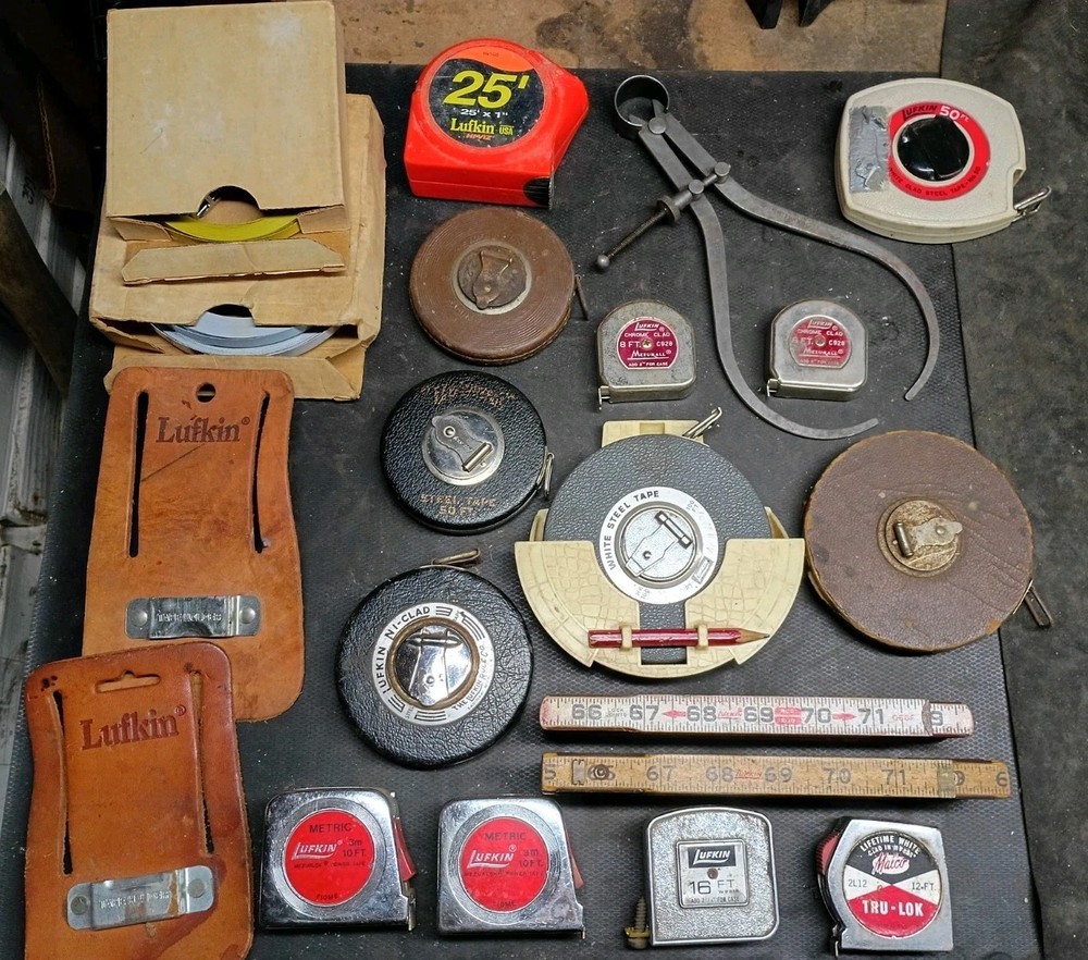 Vintage Lufkin Tool Lot