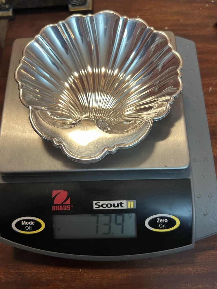 Gorham Sterling 445 Shell Scallop Dish