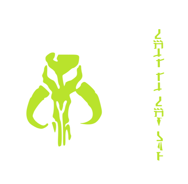 High Quality Mandalorian Chest and Shoulder Armor Decal