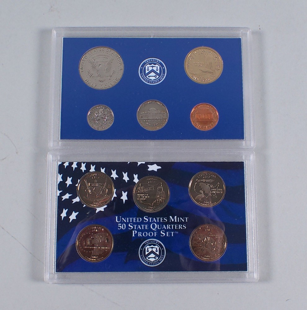 US Mint Clad Proof Sets Complete Run 2000-2006 Full 7 Box Collection