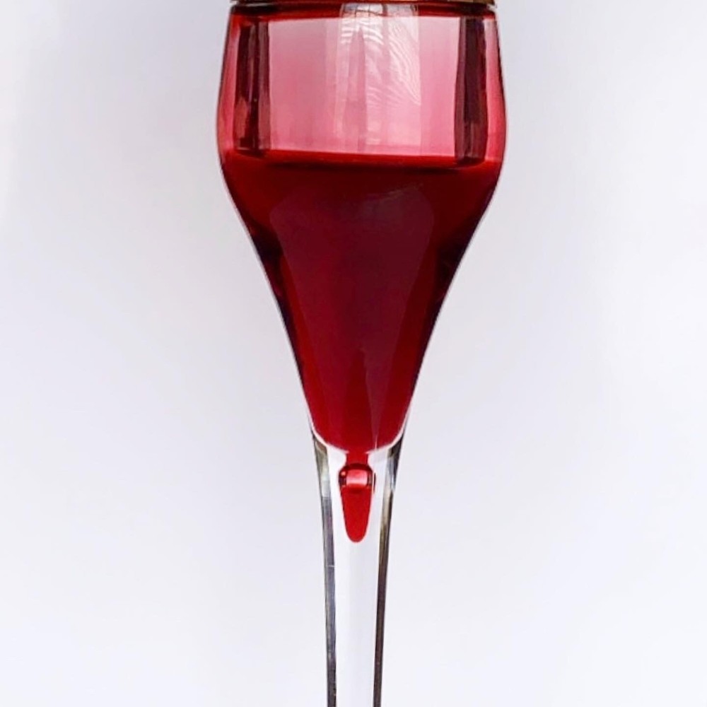 Red Wine Glass Makeup Brush