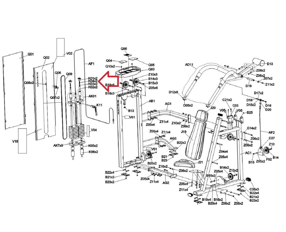 Matrix Strength System Compression Spring Diam.1.3 x Diam.13.5 x 38 1000447002