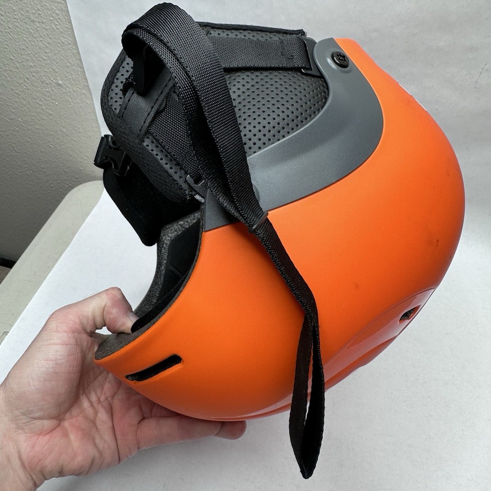 Sweet Protection Ski Helmet Small Medium S/M Orange MIPS MISSING BUCKLE READ