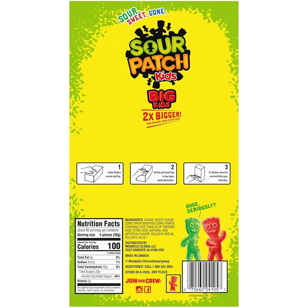 Big Kids Individually Wrapped Soft & Chewy Candy, Bulk Candy, Easter Candy, 2...