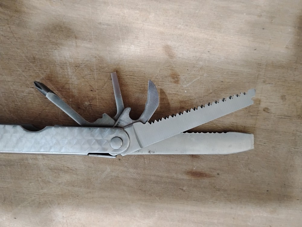 Vintage Sheffield Stainless Multi Tool With Sheath