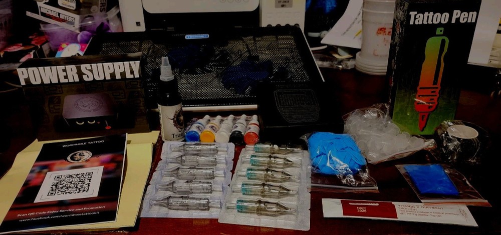 tattoo kit with ink