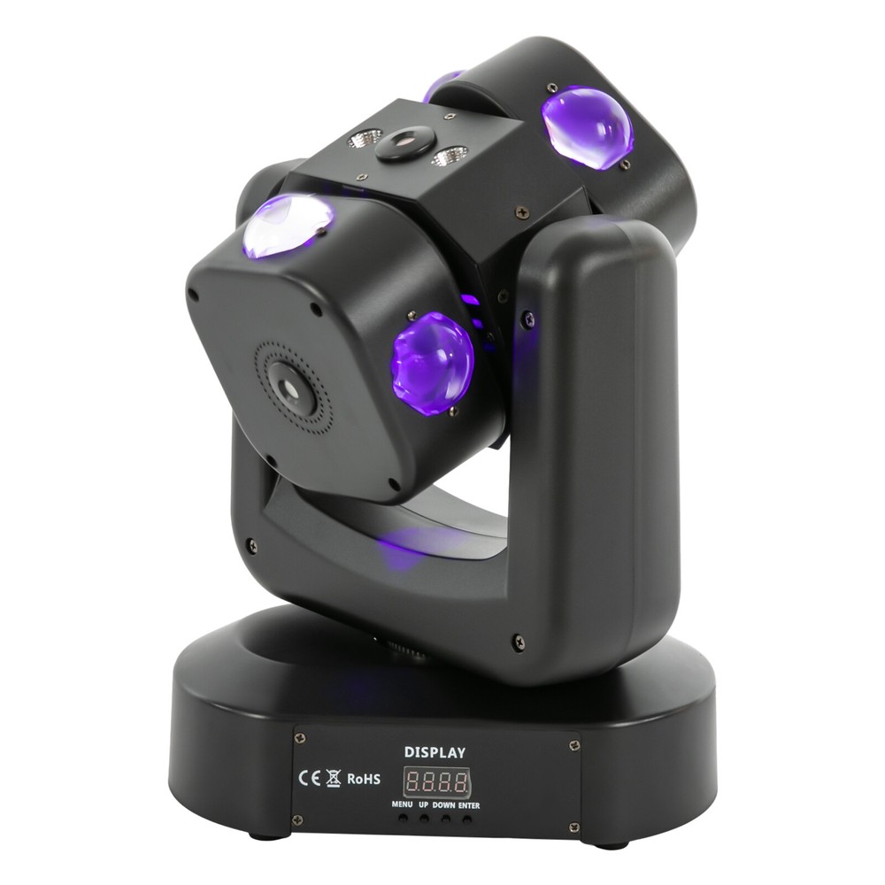 Infinite Rotating Strobe Lights DMX512 Stage Lighting Multi-Effects Party Light