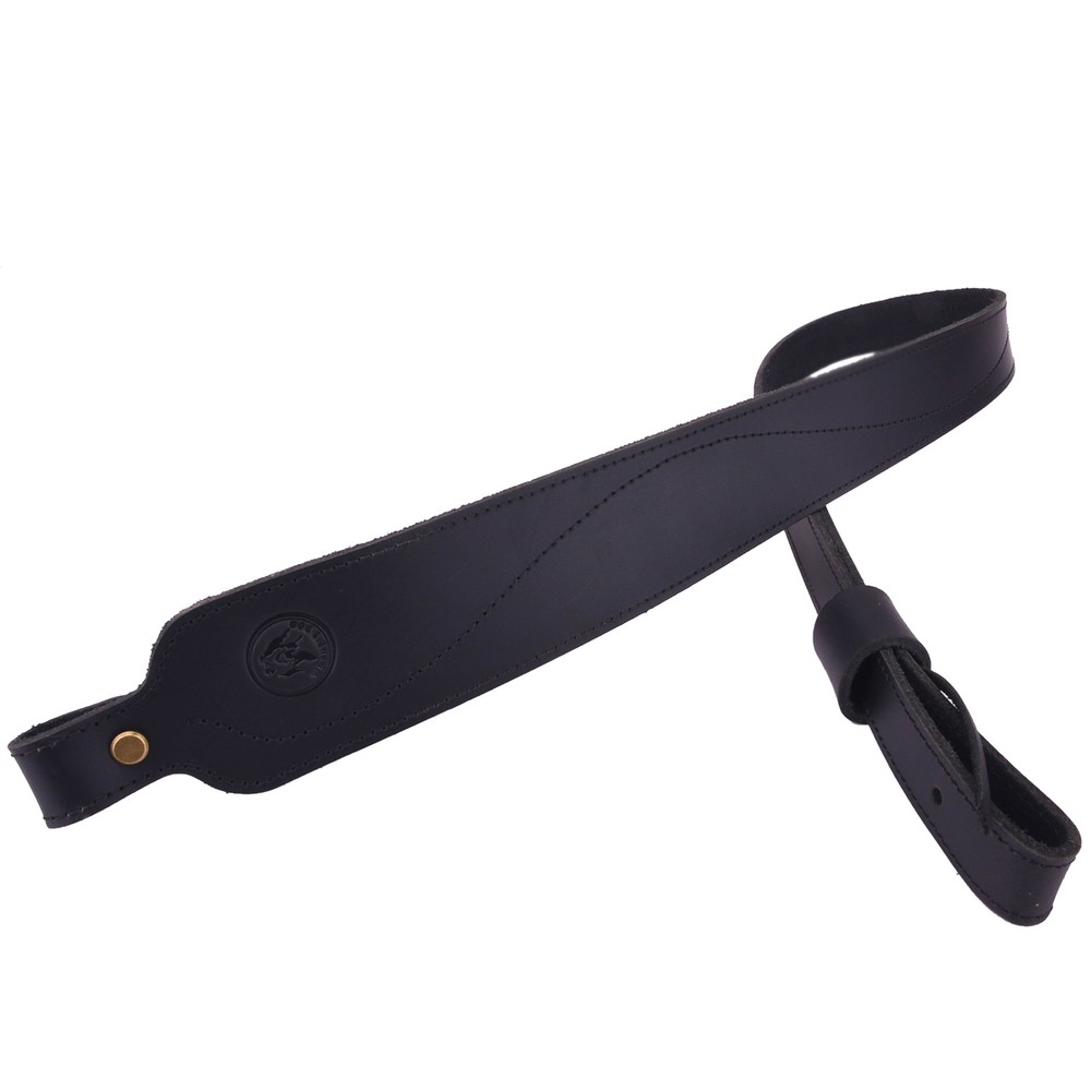 2 Points Leather Rifle Sling / 2 Points Gun Strap Vintage Look Shooting