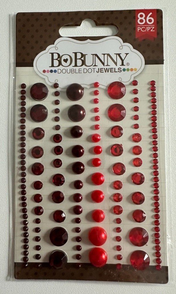 Bo Bunny Double Dot Jewels-Multiple Variations Available-You Choose