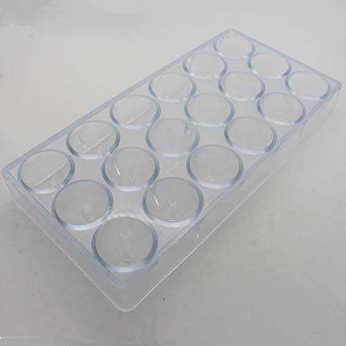 Polycarbonate Big Cone Chocolate Mold Half Egg Candy Mould DIY Poly-carbonate...
