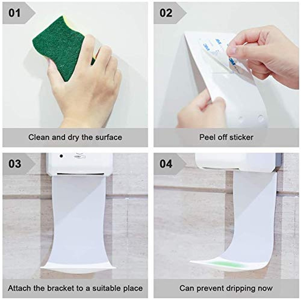Automatic Hand Sanitizer Dispenser Drip Tray, Wall Mount, Spray Cat... Fast Ship