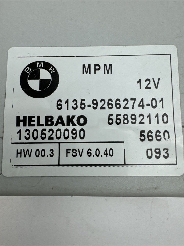 2004-2007 BMW E60 E61 E63 E64 MPM Micro Power Module 9266274 OEM 61359266274