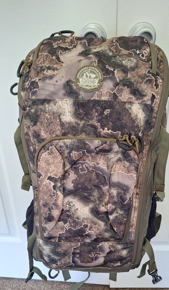 EHG Camo Tactical Backpack Multi Pocket Water Bladder Engineered Hunting Gear