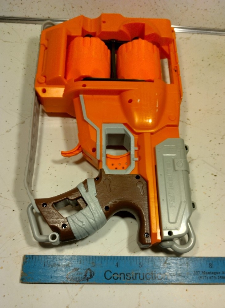 NERF Zombie Strike Flipfury Blaster