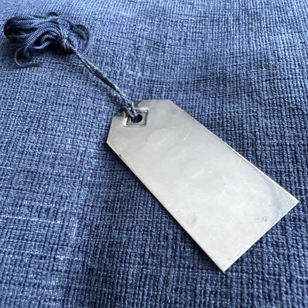 sterling silver ingot book mark