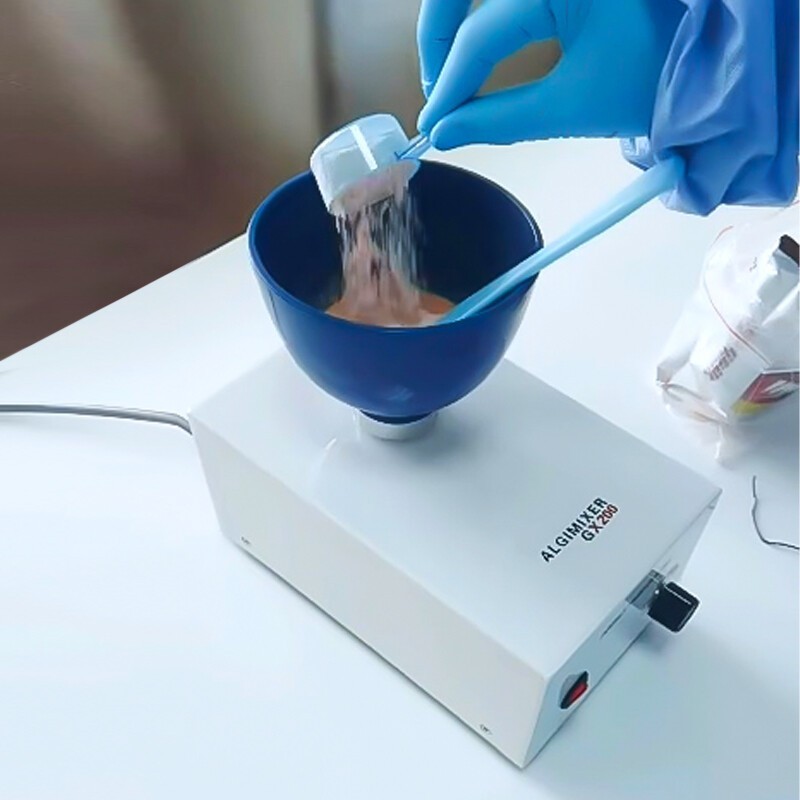 GX200 Dantal Lab Automatic Alginate Mixer Impression Material Stirring Machine