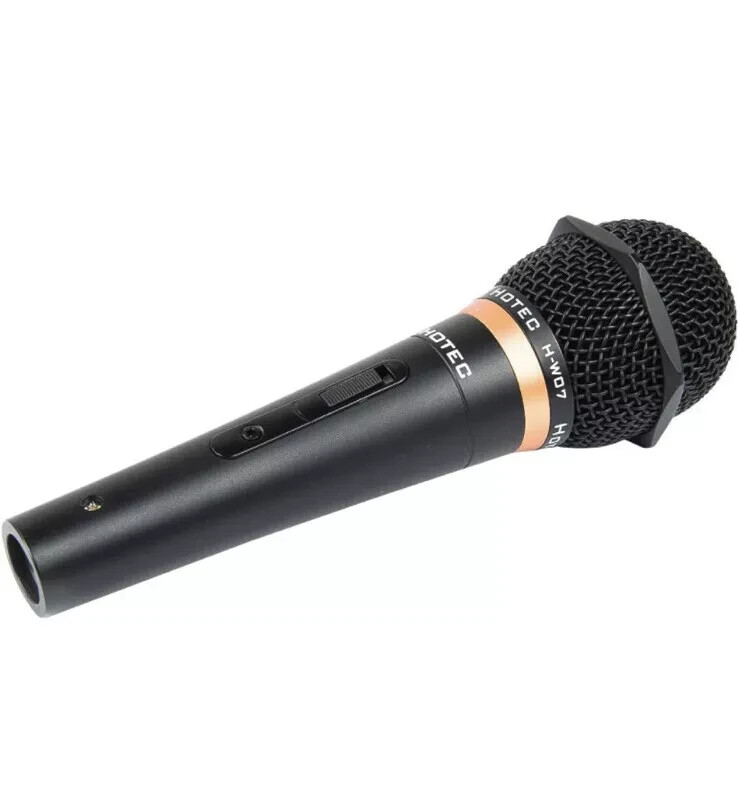 Hotec Premium Vocal Dynamic Handheld Microphone (Microphone only)