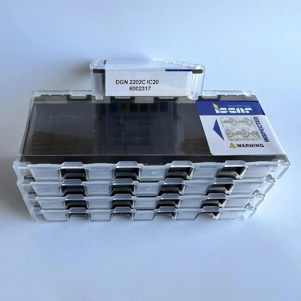ISCAR / DGN2202C IC20 / Industrial indexable Carbide Inserts 10 Pcs