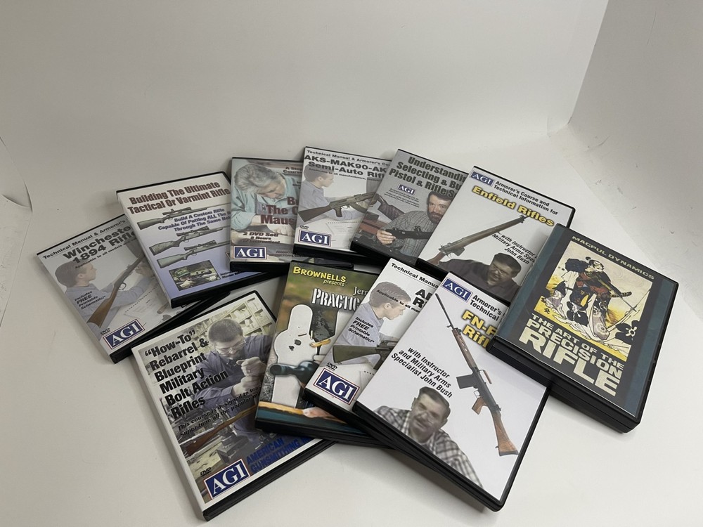 Rifle Armorers Masterclass: Precision, Custom Builds & Tactical Training 16 DVD