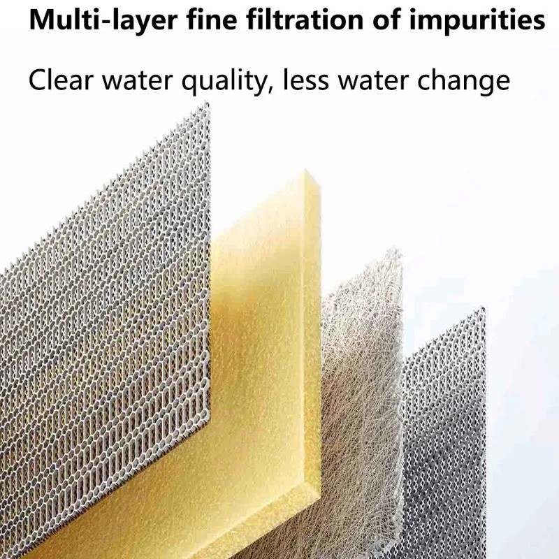 Mijia Smart Desktop Fish Tank Filter Multilayer Filtration Reduce Harmful