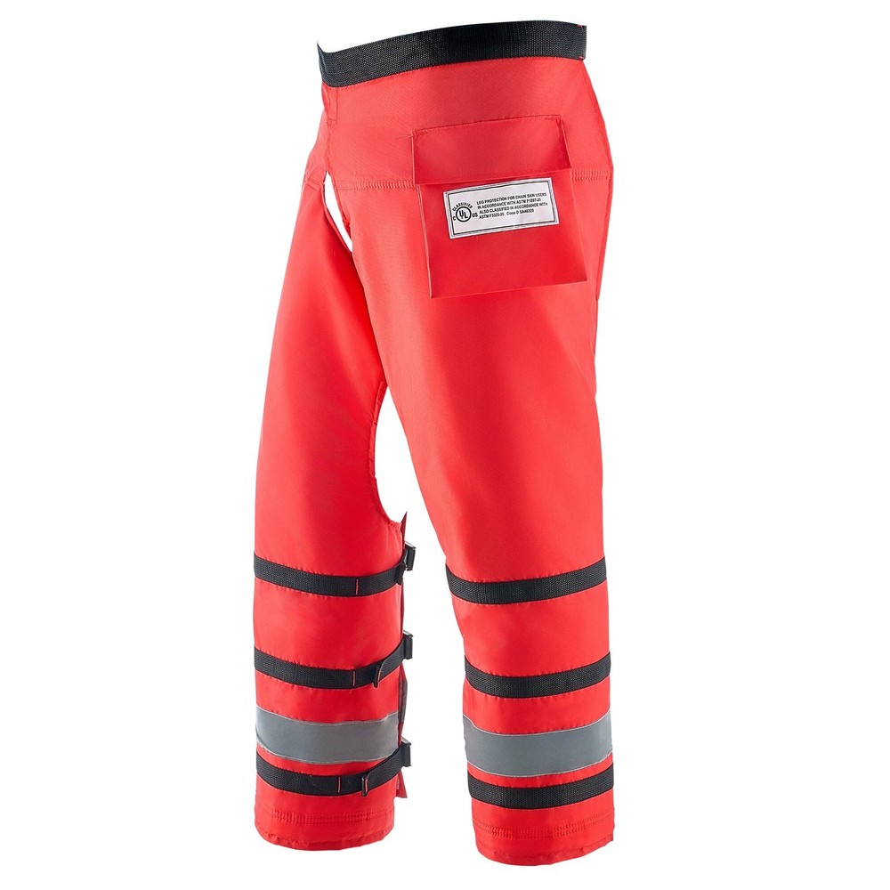 Chainsaw Chaps Wrap;Class D;8 Layers Wrap Style Chainsaw Pants w/Adjustable Belt