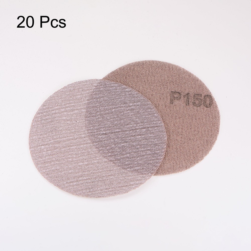 20pcs 150 Grits Mesh Sanding Discs 4 Inch Hook and Loop Sanding Net